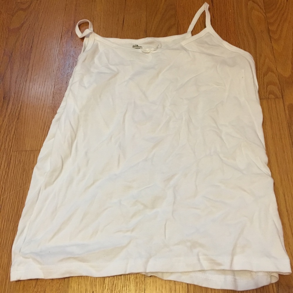 White camisole size 14